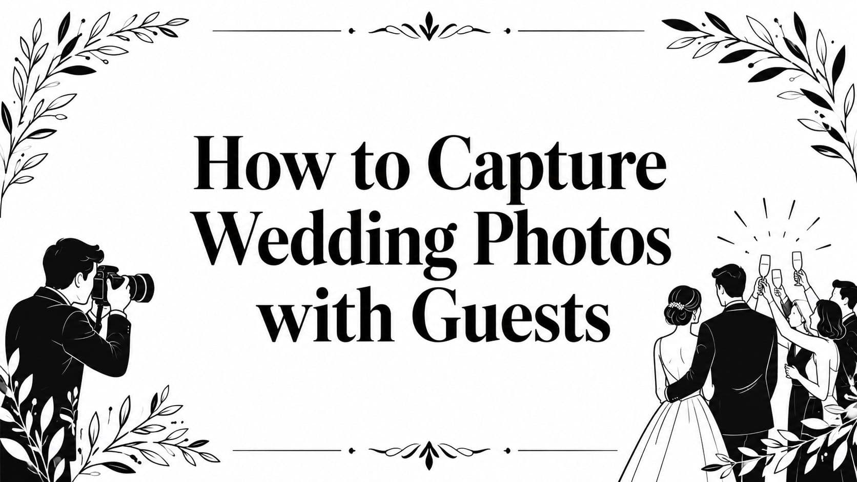 How to Capture Wedding Photos with Guests